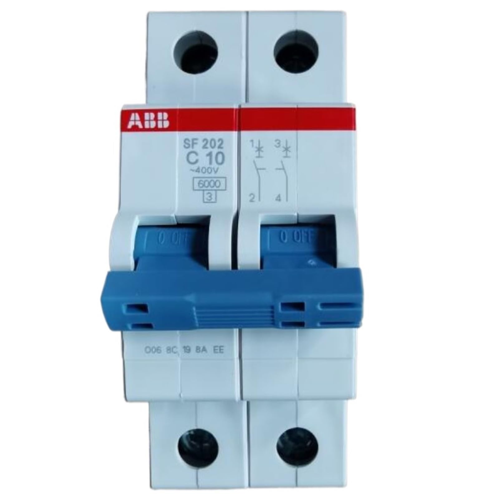 GVBAEPIEO 1pcs Circuit Breaker SF202-C10 2P 10A