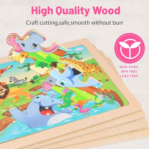 Puzzle de Animales para Niños 3 a 6 años miniatura 3