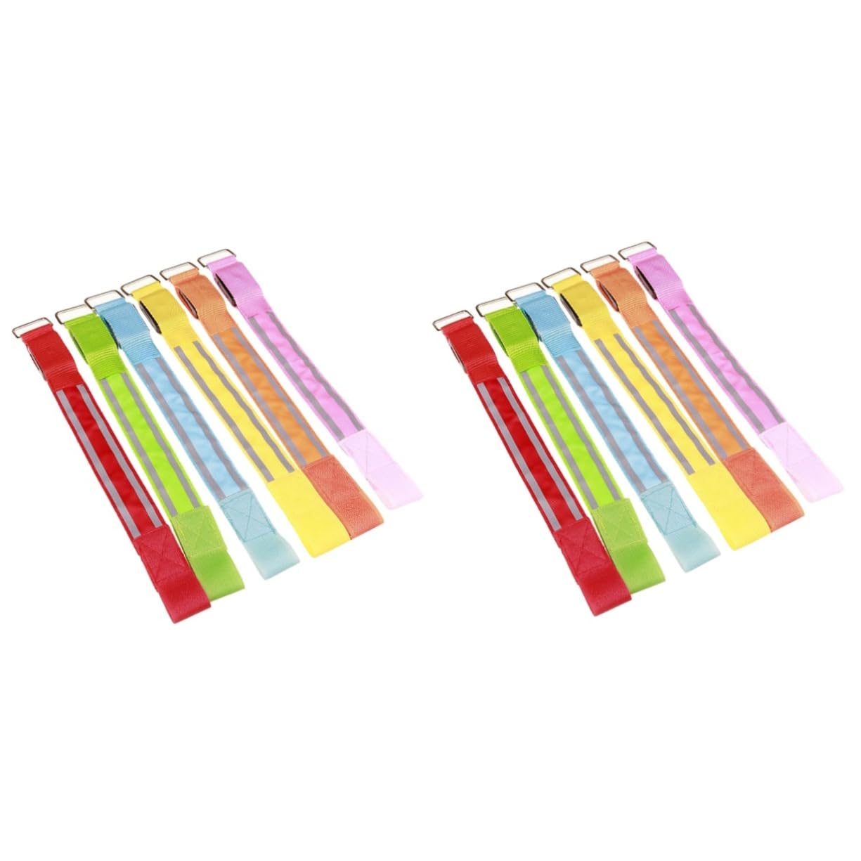 TOYANDONA Bracelet LED Réfléchissant Accessoire De Course Ajustable pour Jogging Cyclisme Extérieur Couleurs Aléatoires Couleur Aléatoire