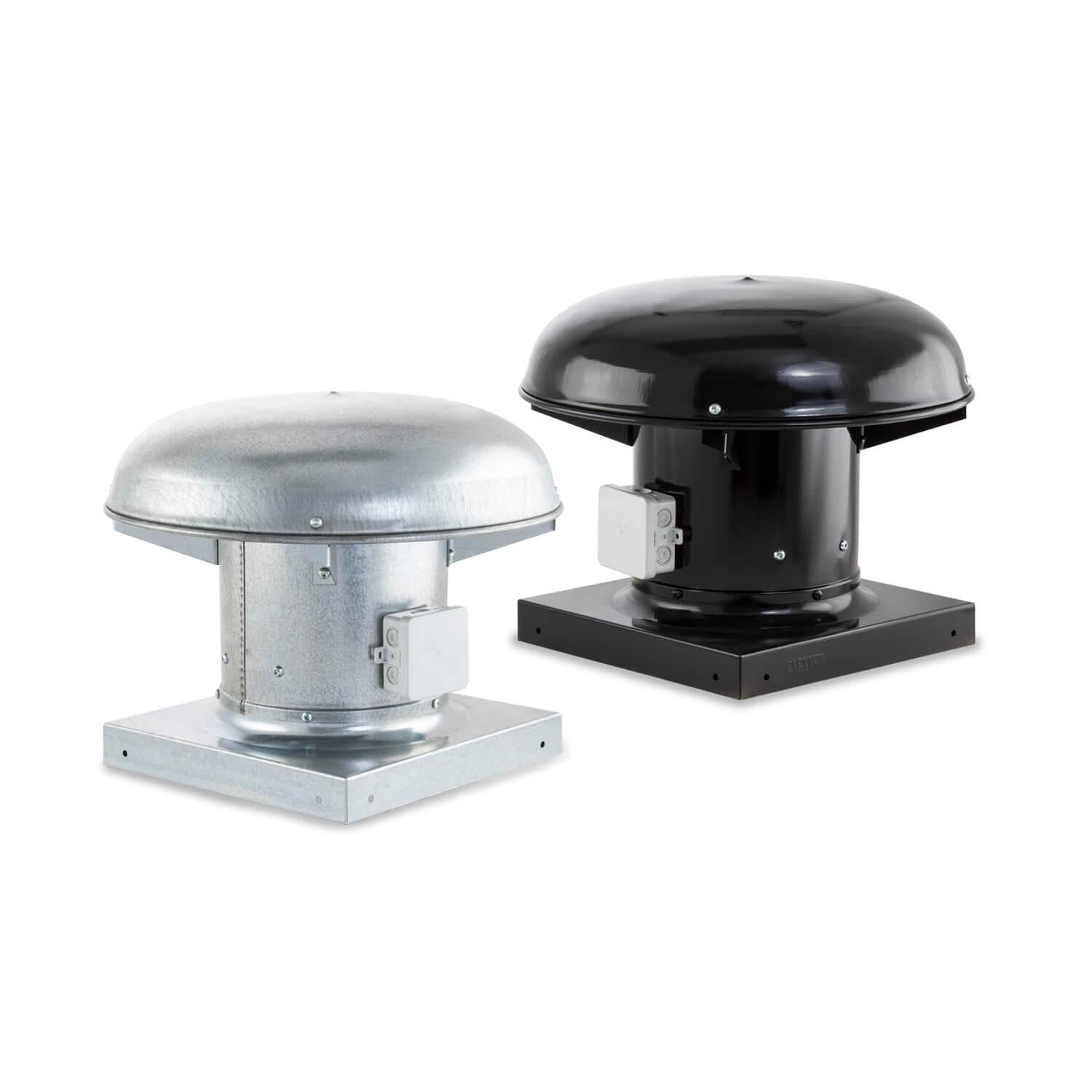 Extractor de Tejado con Helice Helicoidal - ø 300 mm/Acero Vitrificado