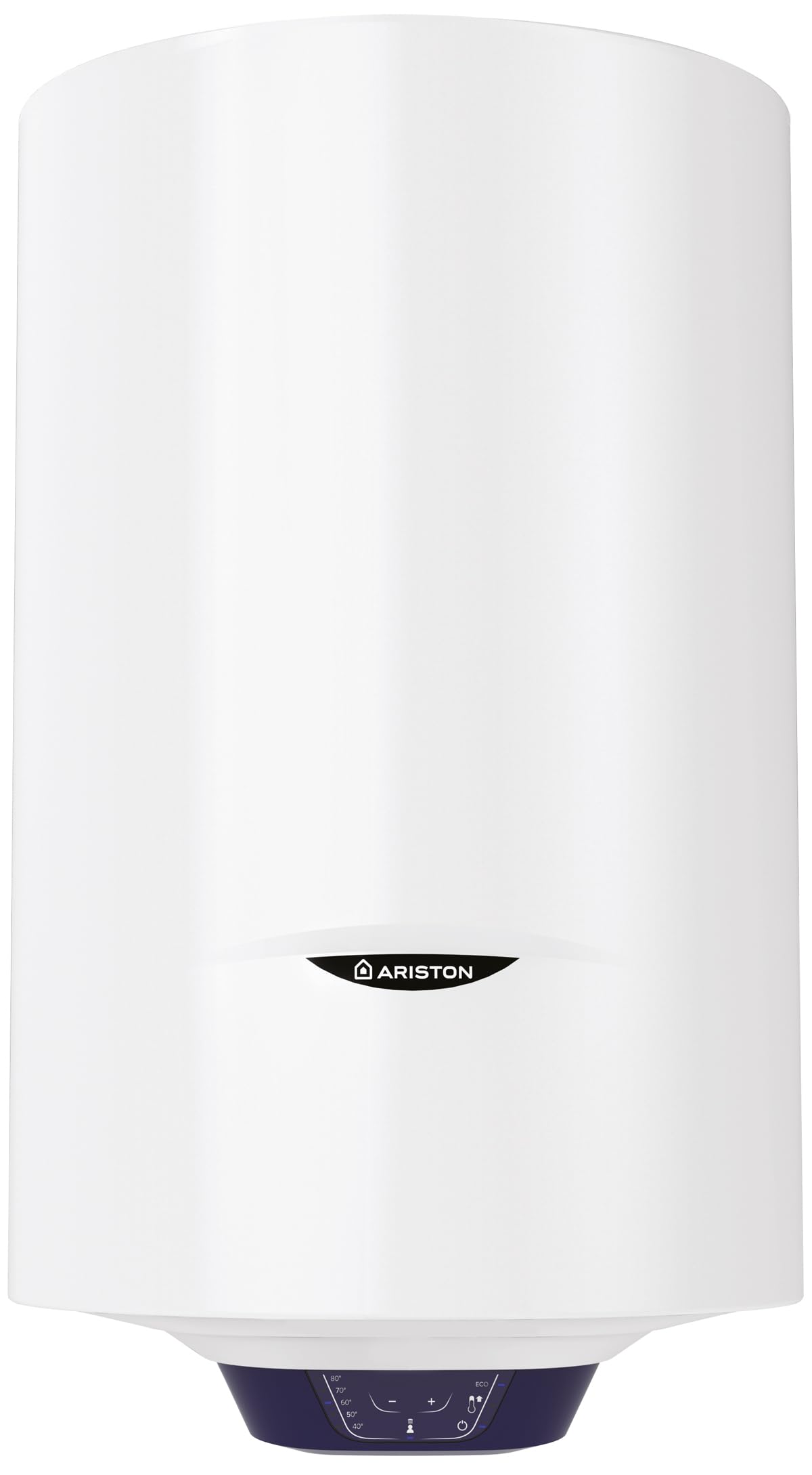 Ariston Blu 1 Eco - Scaldabagno Elettrico 80 Litri 45x47x75 (1,5K EU) Installazione Verticale - Boiler Elettrico con Funzione ECO Risparmio Energetico, 1500 Watt, Acciaio Smaltato, Classe Energetica B