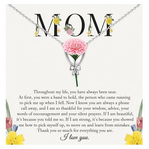 Roe Dolph Flower Holder Necklace for Women Flower Vase Pendant Floral Keepsake Jewelry Wedding Guest Necklace Bridesmaid Gift Garden Party Summer Outfit