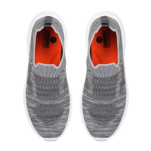 Image of Shinewalk Cruise Men's Lightweight Slip-On Walking Shoes | Breathable Knit Upper, Soft Memory Form Sole & All-Day Comfort.