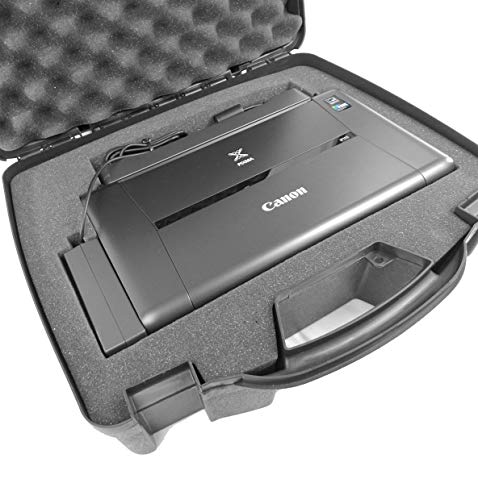 image for CASEMATIX Printer Travel Case Compatible with Canon PIXMA TR150 iP110 