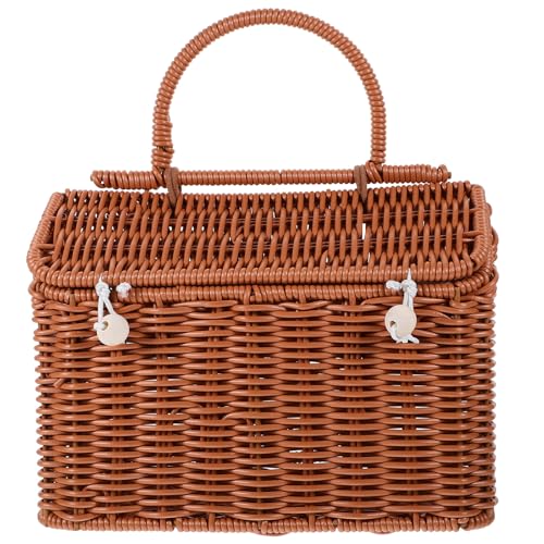 Paquet à main tissé pour femme idéal pour vos journées à la plage et pique-niques