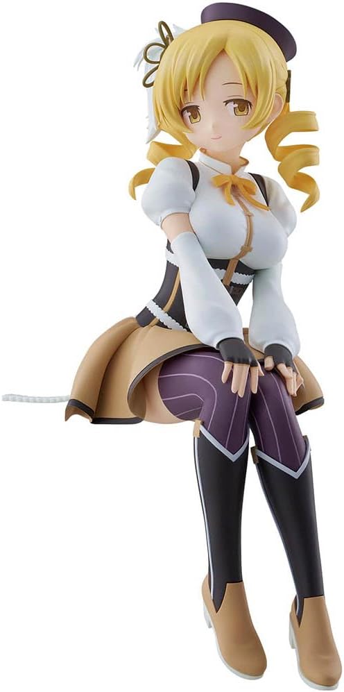 Mami Tomoe Figures Sitting Anime Girl Akemi Homura Action Figure Collectible Statue PVC Model Desktop Ornaments 20cm
