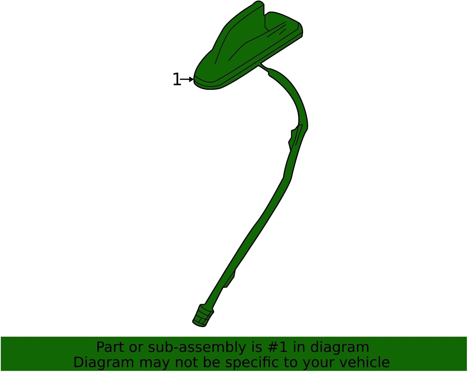 ACDelco Antenna Assembly - 85155417