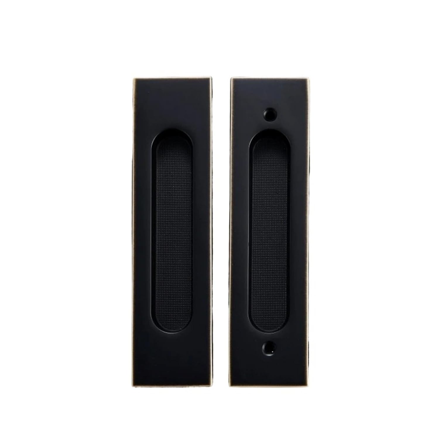 Brass Sliding Door Handles Push Pull Hidden Pulls Interior Keyless 1Pcs(BC)