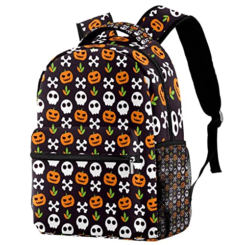 Sac à dos de voyage Halloween pour ranger toutes les affaires de campus des filles et garçons