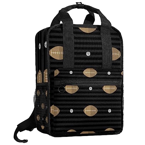 Sac à dos garçon pour l'école et le sport avec motif football américain