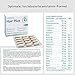 amitamin© Hair Plus Haar Vitamine | 180 Komplex Kapseln 3 Monate hochdosiert | Zink, Kupfer, Biotin, Selen, Folsäure plus 16 wichtige Nährstoffe | auch gegen erblichen Haarausfall | vegan |