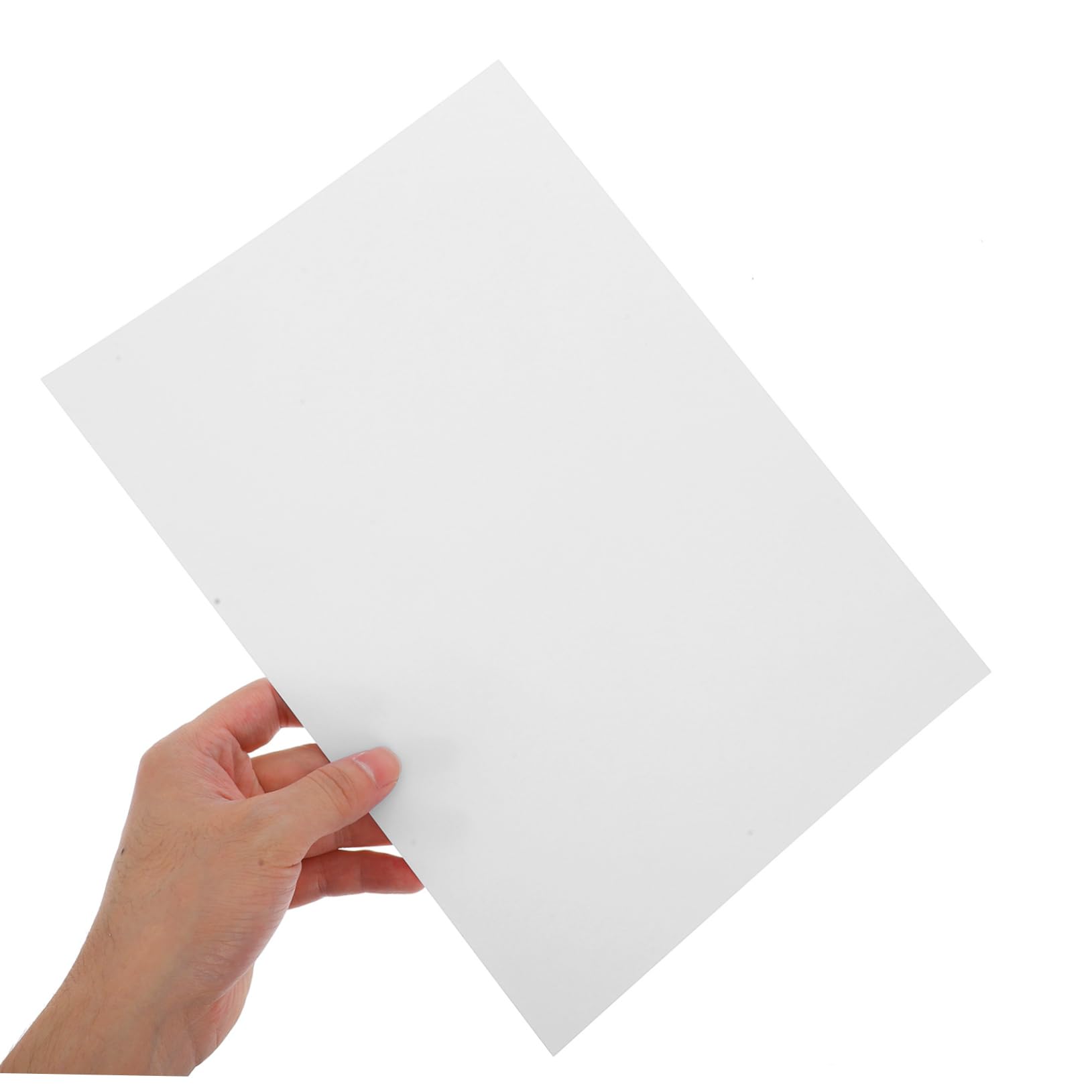OSALADI Carta Spessa Bianca Formato A4, 90 Fogli in Cartoncino Resistente, Stampabile e Multifunzione per Stampa, Disegno e Casa