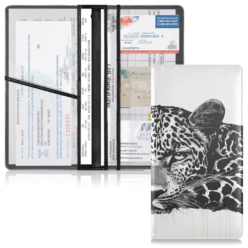 Organizador De Documentos De Cuero Slim miniatura 2
