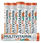 Effervescent Multivitamins - High Strength Multivitamin Tablets - Complete One a Day Supplements for Men & Women - 20 Per Tube (Pack of 6)