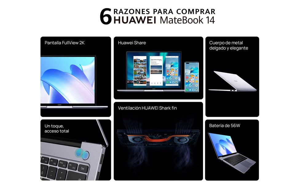 HUAWEI MateBook 14 Computador portátil de 14