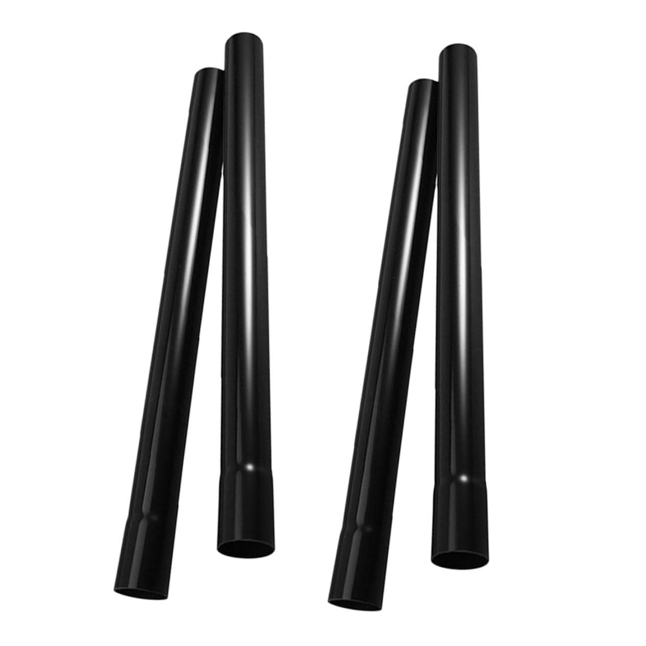 Tube rallonge pour aspirateur Cabilock 4 pièces en plastique noir pour modèles européens