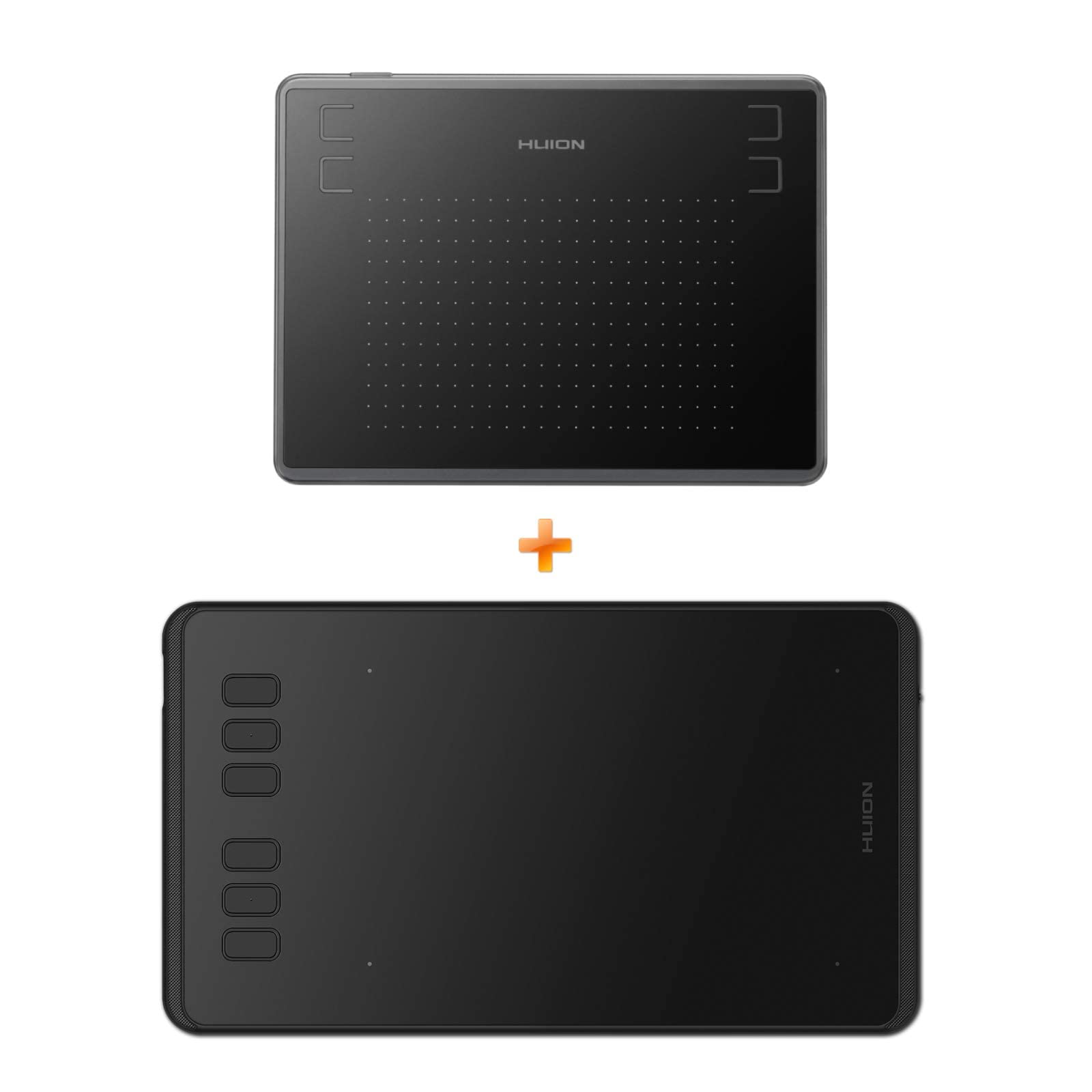 HUION Inspiroy 4.8x3inch H430P Graphics Drawing Tablet Bundled with 6.3x3.9inch H640P Digital Pen Ta