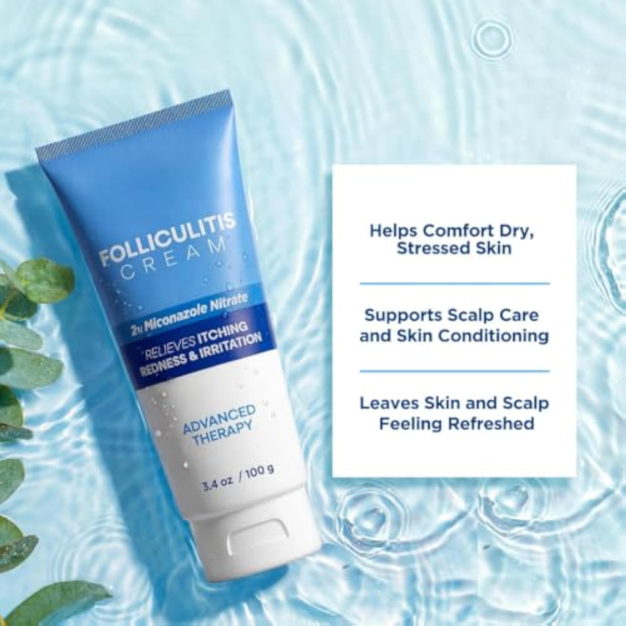Advanced Folliculitis Cream for Skin Irritation
