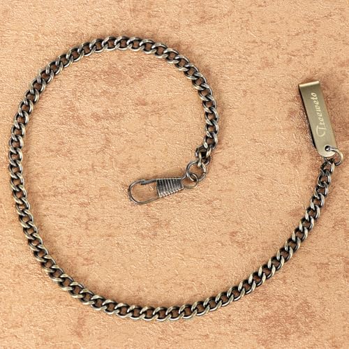 Image of TREEWETO Pocket Watch Vest Chain 14.7 inch (37.5 cm) Bronze