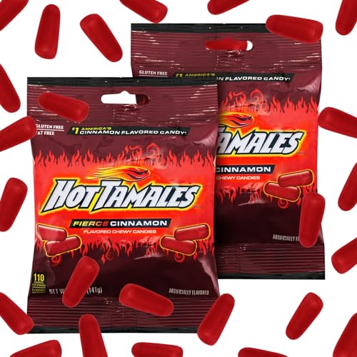 Hot Tamales Fierce Cinnamon Chews, 2 Pack miniatura 3
