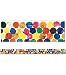 The Very Hungry Caterpillar(TM) - 3" Border Set for Bulletin Boards, Doors, Windows, Cubbies, etc. (12 strips per pack)