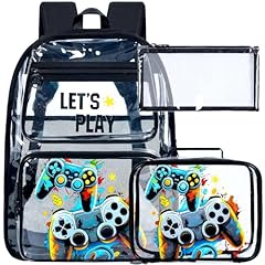 Boys Game Clear Backpack