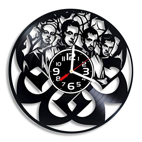 Art Vintage Breaking Benjamin Rock Band Vinyl Wall Clock, Breaking Benjamin Gift for Any Occasion, Christmas, Birthday, Holiday, Housewarming Present