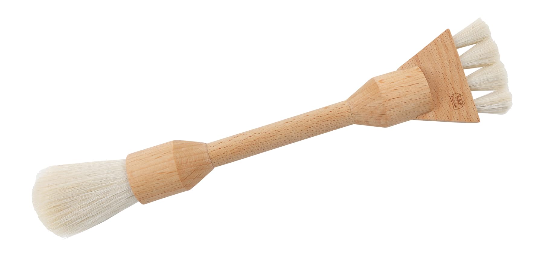 Redecker Brocha HiFi de madera de haya engrasada, pelo de cabra, 23 cm