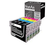 NoahArk 5 Packs T125 Remanufactured Ink Cartridge Replacement for Epson 125 use for Epson Stylus...