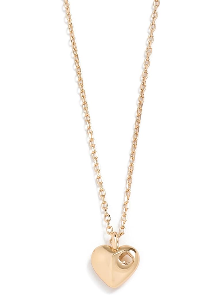 Gold Kate Spade New York Heart Spade Pendant