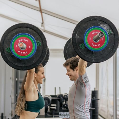 2 in Change Plates 1.25LB Pairs 2.5LB Pairs 5LB Pairs 10LB Pairs 17.5 LB 37.5 LB Set Fractional Weight Plates Set,Bumper plates for Gym Home,Rubber Coating & Steel