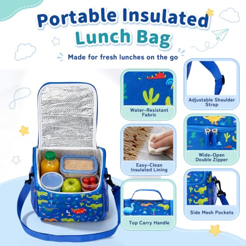 Kids Bento Lunch Box with Insulated Tumbler