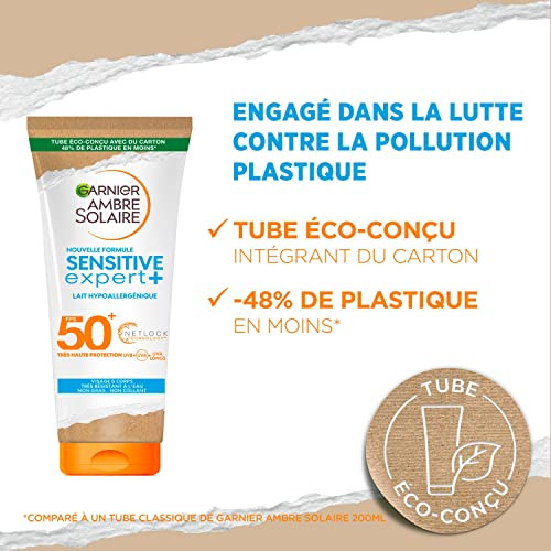 Garnier Ambre Solaire Routine Protection Solaire Visage & Corps Sensitive Expert+ - vue 4