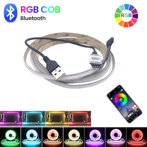 Tira de LED USB RGB 5V 1m 576 LEDs con dimmer miniatura 3