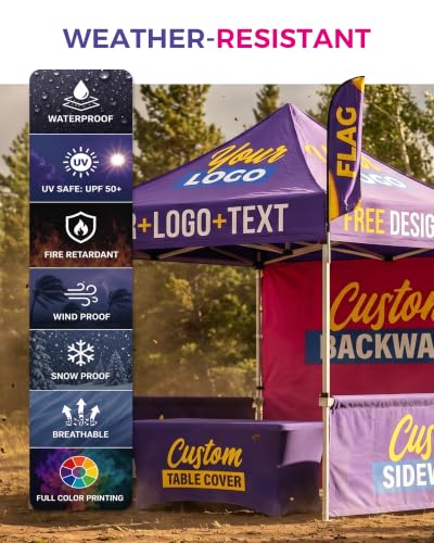 Happy2Display Custom Canopy Tent 10x10