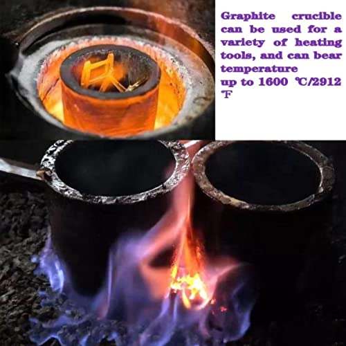 Clay Graphite Crucible for Metal Melting Casting Refining Gold Si