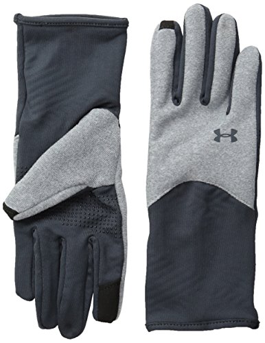 Under Armour Women's ColdGear Infrared Fleece Gloves, Steel (035)/Stealth Gray, X-Large