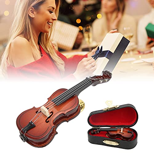 Image of Violin Brooch, Retro Premium Handmade Brooch Pins Elegant Lapel Pin Suit Corsage Accessories Jewelry for Musical Gift