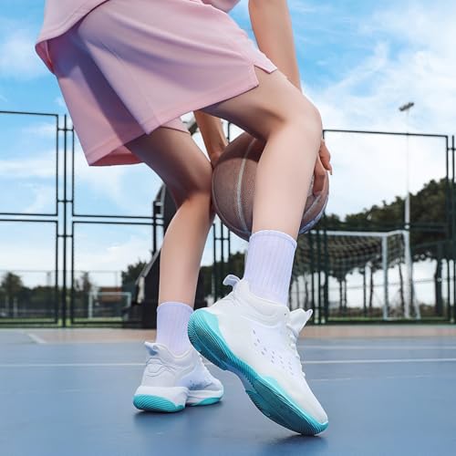 Image of Beita Basketball Shoes for Women Fashion Sneakers Sport Shoes Anti Slip Breathable Tennis Shoes Volleyball Shoes Pickleball Shoes Running Shoes Rubber Sole Indoor Outdoor Court Light Weight Wide