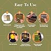 HomeCannaKit - All-Inclusive Herbal Infused Butter Kit, DIY Herbal Butter Maker, Butter Molds Silicone for Butter Sticks