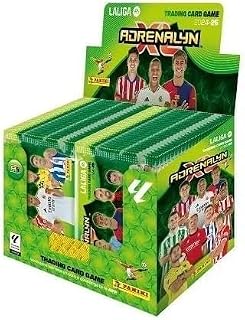 MyDulceShop Caja con 50 Tarjetas Adrenalyn 24/25 LaLiga de Futbol