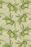 Olive Garden: Italian Oil Mediterranean Green Black Daily Notebook Journal Diary Notepad