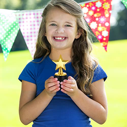 Ipetboom 6Pcs Troféu Estrela Troféus Troféus Prêmios E Troféus Mini Troféus Minúsculos Troféus Prêmi