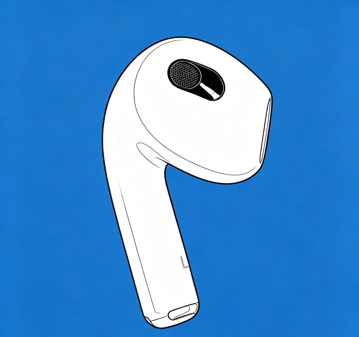 VOXATVO Replacement Left Earbud 3rd Gen, Excludes Right Earbud & Case