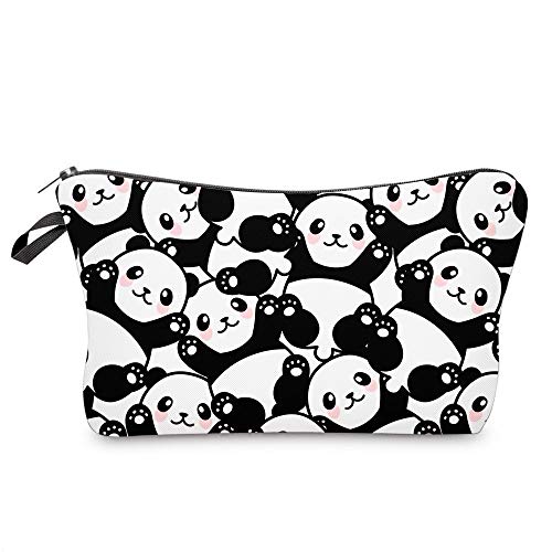 Makeup Pouch Cosmetic Bag and Toiletry Bag For Accessories Panda Travel Bag