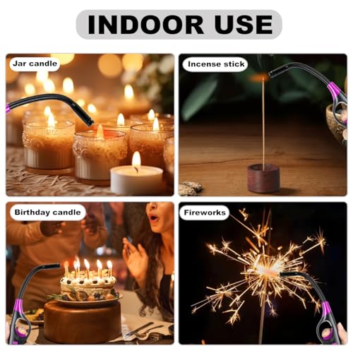 Encendedores Recargables de Butano 4 Piezas Multiusos miniatura 7