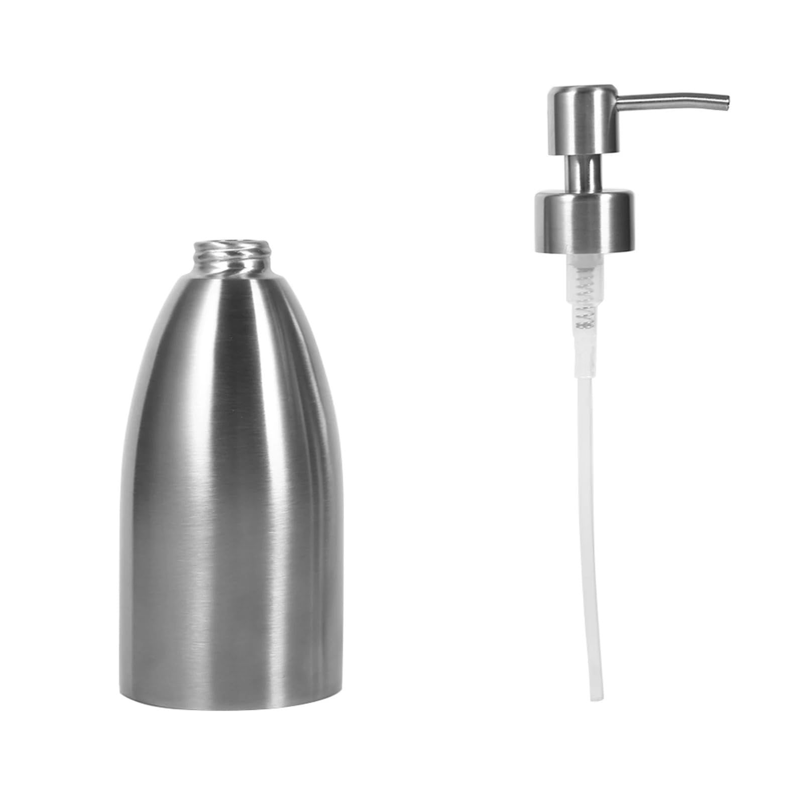 Stainless Steel Soap Dispenser Soap Shampoo Shower Dispenser 500ml Stainless Steel