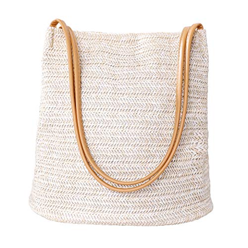 Bolso de Paja Mujeres al Aire Libre Playa Mano...