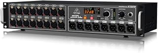 Behringer S16 I/O Box with 16 Remote-Controllable Midas Preamps, 8 Outputs and AES50 Networking featuring Klark Teknik SuperMAC Technology, Pc compatible only