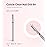 MelodySusie 3mm Short Tapered Barrel Cuticle Clean Nail Drill Bit 3/32\'\', Professional Safety Carbide Diamond Under Nail Cleaner for Cuticle Dead Skin Nail Prepare, Beginners Bits, Series Bit-S, Fine